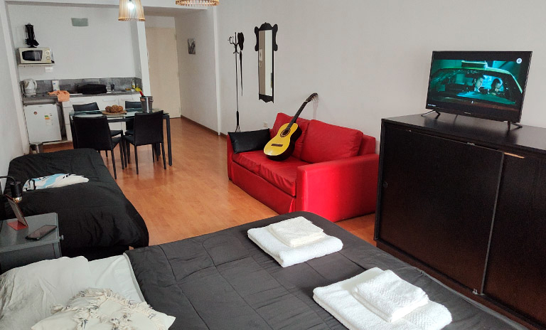 Buenos Aires Downtown 3D Apartment for Rent | Up to 3 PAX